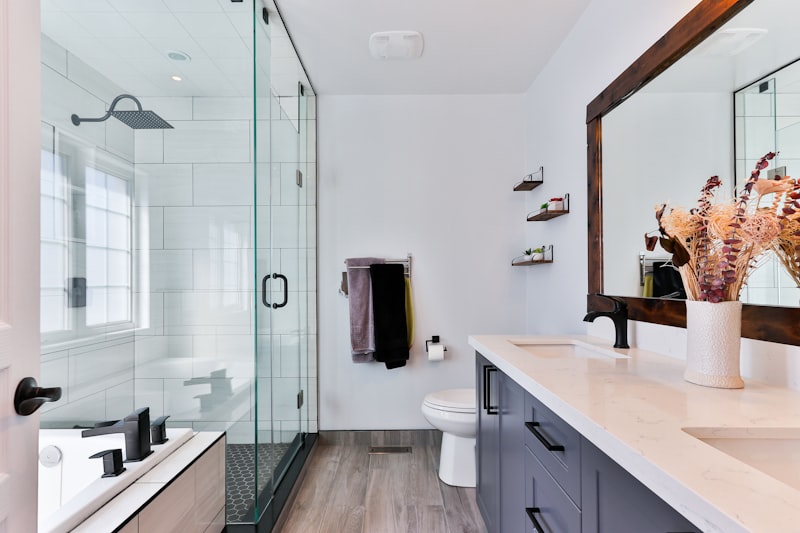 Bathroom remodeling project